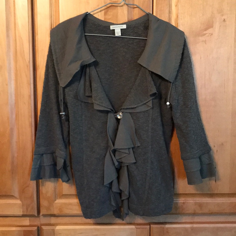 Boston Proper 3/4 sleeve sweater top